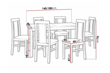 Patrickswell Matgrupp - Möbler - Bord & matgrupp - Matgrupp