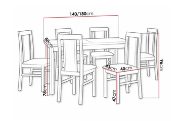 Patrickswell Matgrupp - Möbler - Bord & matgrupp - Matgrupp