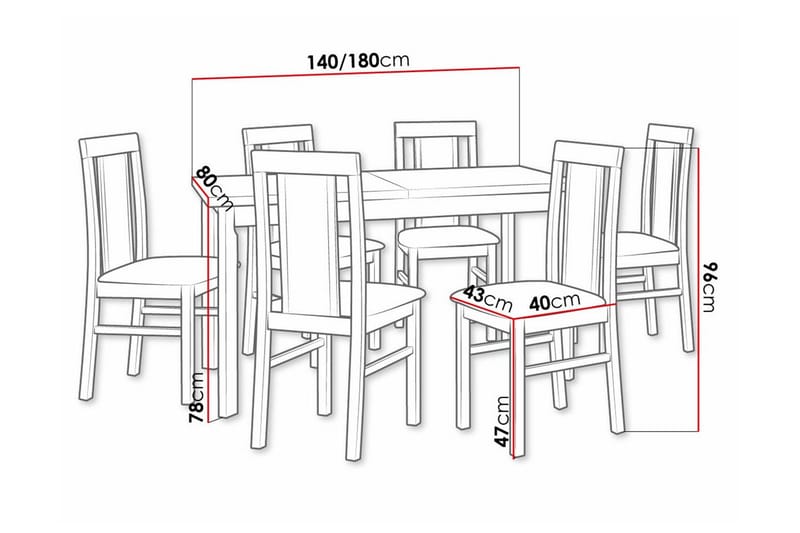 Patrickswell Matgrupp - Möbler - Bord & matgrupp - Matgrupp