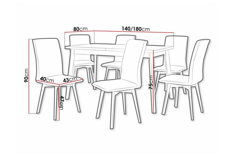 Patrickswell Matgrupp - Möbler - Bord & matgrupp - Matgrupp