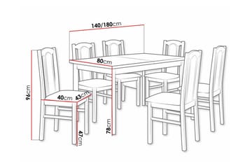 Patrickswell Matgrupp - Möbler - Bord & matgrupp - Matgrupp