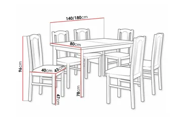 Patrickswell Matgrupp - Möbler - Bord & matgrupp - Matgrupp