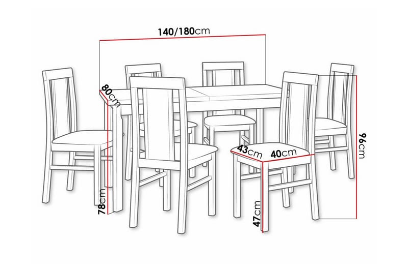 Patrickswell Matgrupp - Möbler - Bord & matgrupp - Matgrupp