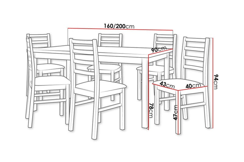 Patrickswell Matgrupp - Möbler - Bord & matgrupp - Matgrupp