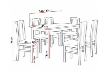 Patrickswell Matgrupp - Möbler - Bord & matgrupp - Matgrupp