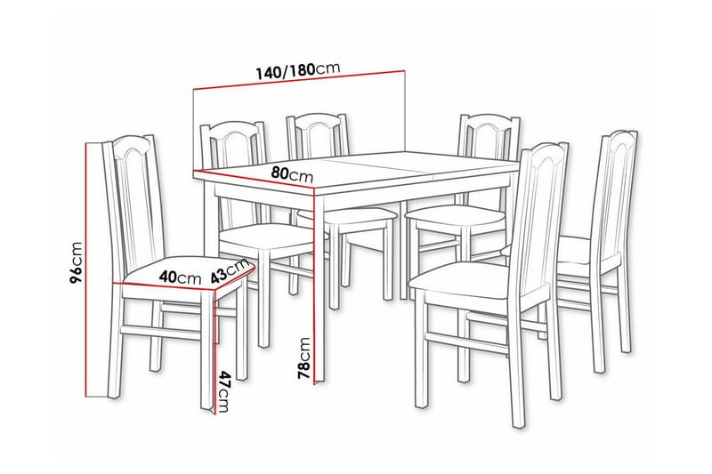 Patrickswell Matgrupp - Möbler - Bord & matgrupp - Matgrupp