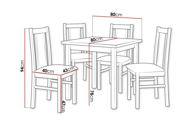 Patrickswell Matgrupp - Möbler - Bord & matgrupp - Matgrupp