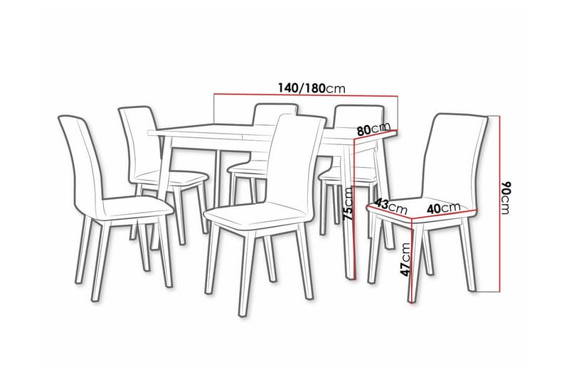 Patrickswell Matgrupp - Möbler - Bord & matgrupp - Matgrupp
