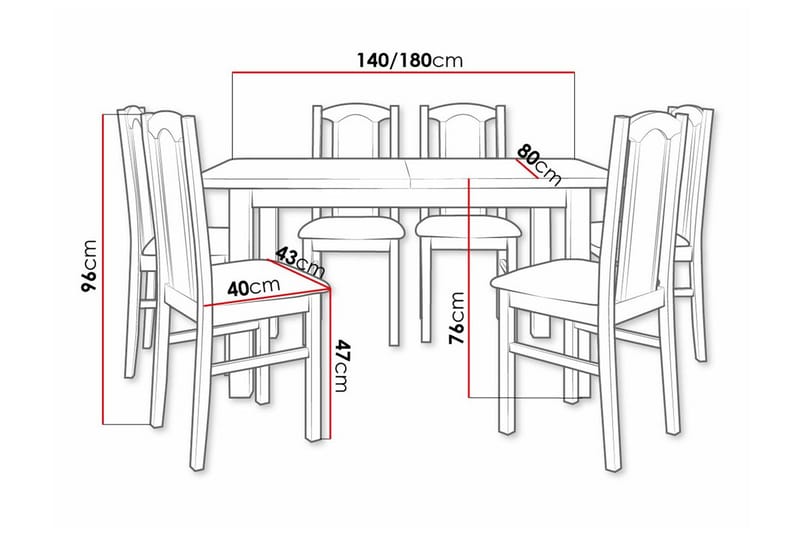 Patrickswell Matgrupp - Möbler - Bord & matgrupp - Matgrupp