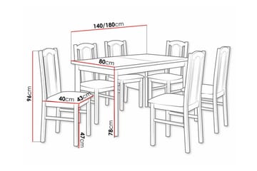 Patrickswell Matgrupp - Möbler - Bord & matgrupp - Matgrupp
