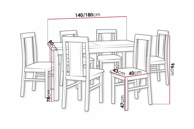 Patrickswell Matgrupp - Möbler - Bord & matgrupp - Matgrupp