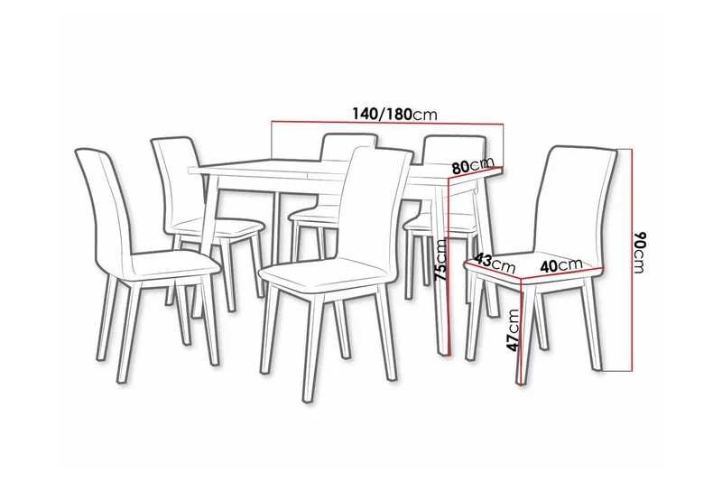 Patrickswell Matgrupp - Möbler - Bord & matgrupp - Matgrupp