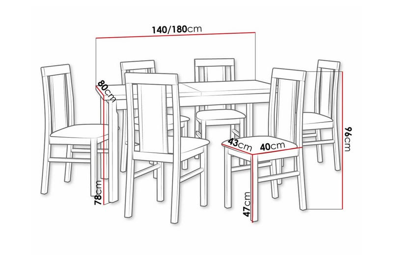 Patrickswell Matgrupp - Möbler - Bord & matgrupp - Matgrupp