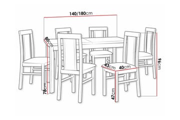 Patrickswell Matgrupp - Möbler - Bord & matgrupp - Matgrupp