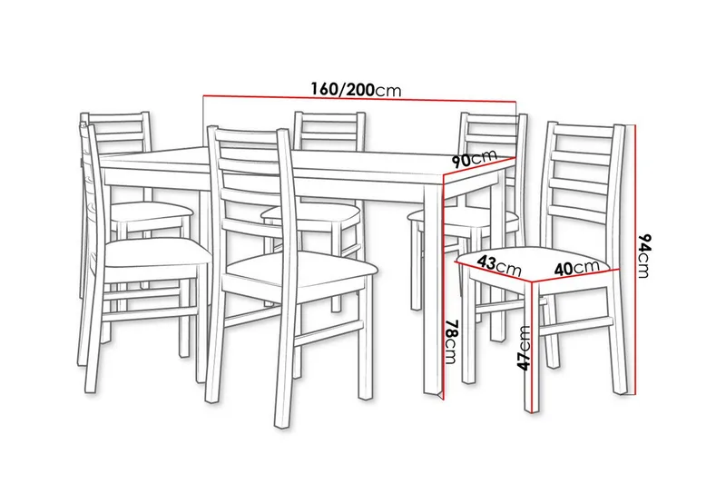 Patrickswell Matgrupp - Möbler - Bord & matgrupp - Matgrupp