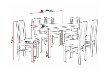 Patrickswell Matgrupp - Möbler - Bord & matgrupp - Matgrupp