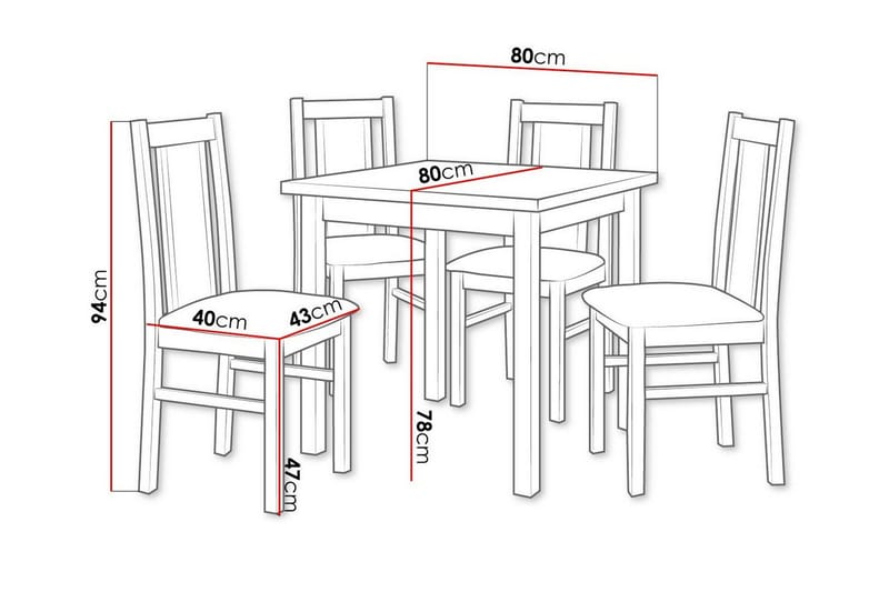 Patrickswell Matgrupp - Möbler - Bord & matgrupp - Matgrupp