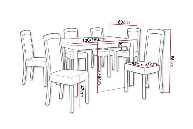 Patrickswell Matgrupp - Möbler - Bord & matgrupp - Matgrupp