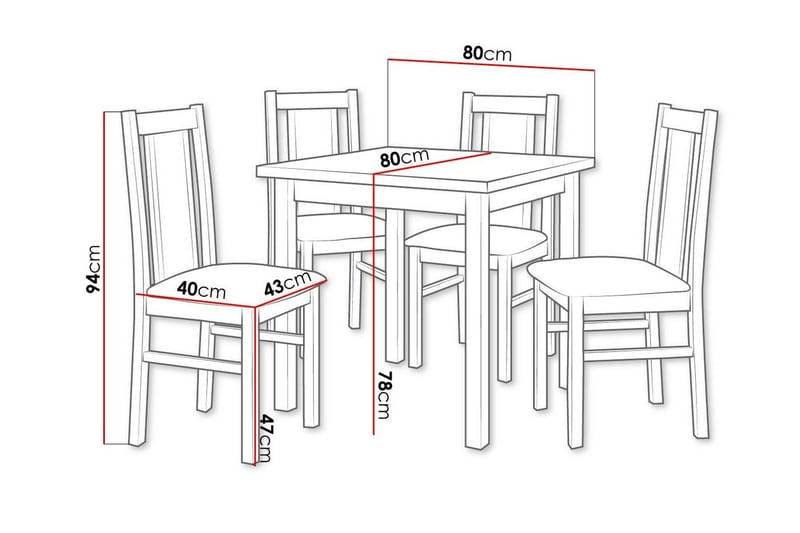 Patrickswell Matgrupp - Möbler - Bord & matgrupp - Matgrupp