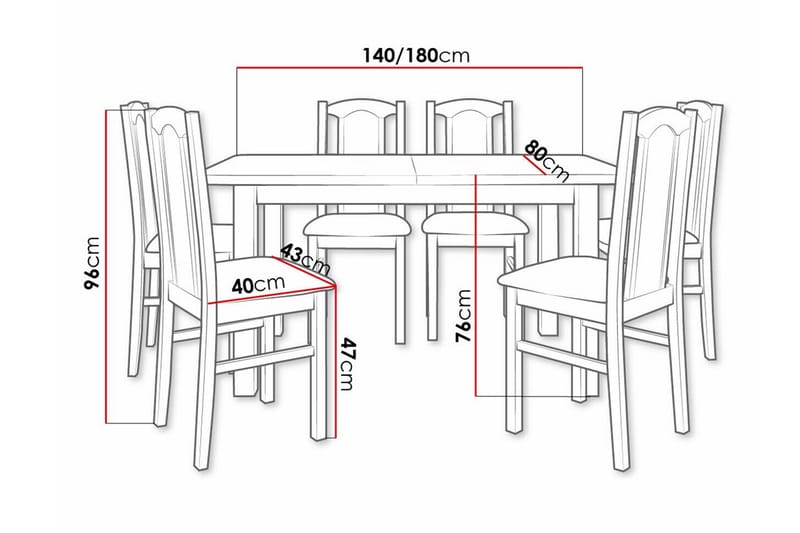Patrickswell Matgrupp - Möbler - Bord & matgrupp - Matgrupp