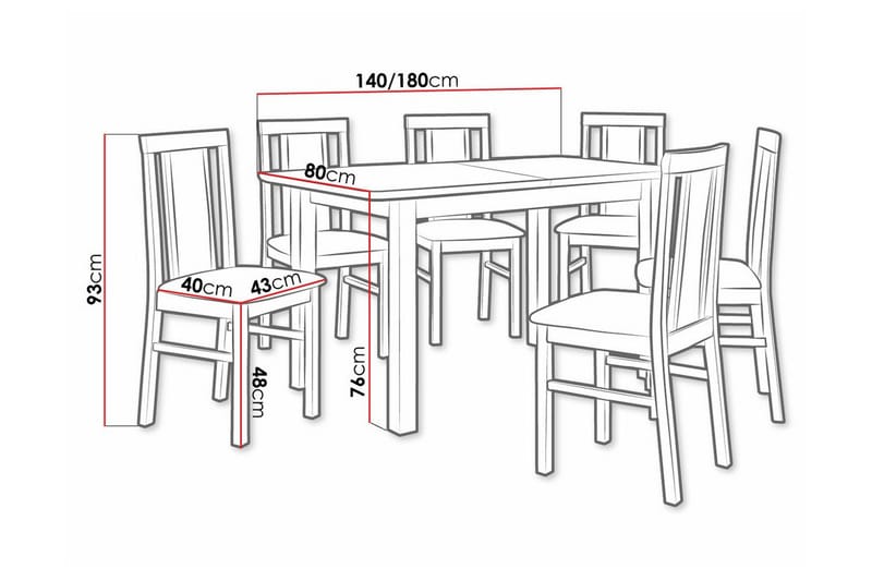 Patrickswell Matgrupp - Möbler - Bord & matgrupp - Matgrupp
