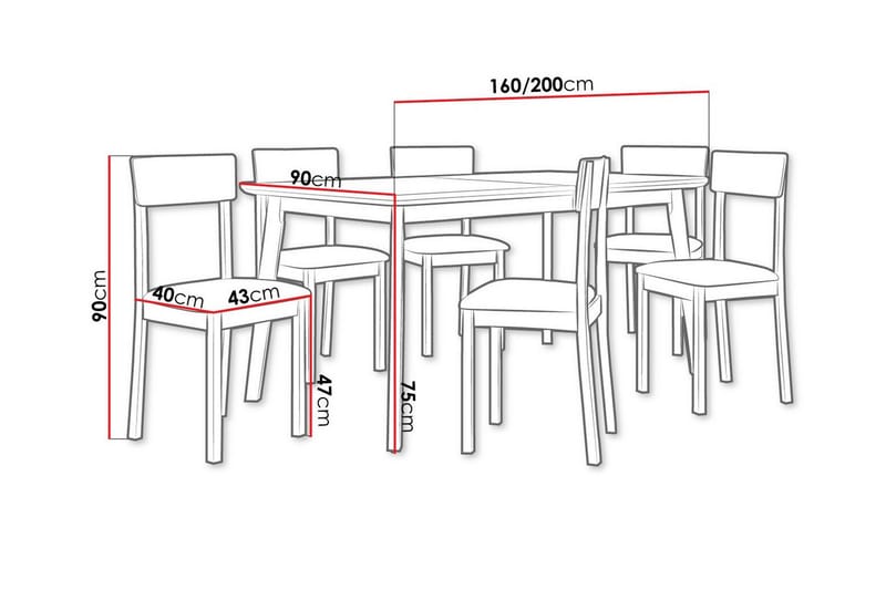 Patrickswell Matgrupp - Möbler - Bord & matgrupp - Matgrupp