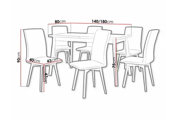 Patrickswell Matgrupp - Möbler - Bord & matgrupp - Matgrupp