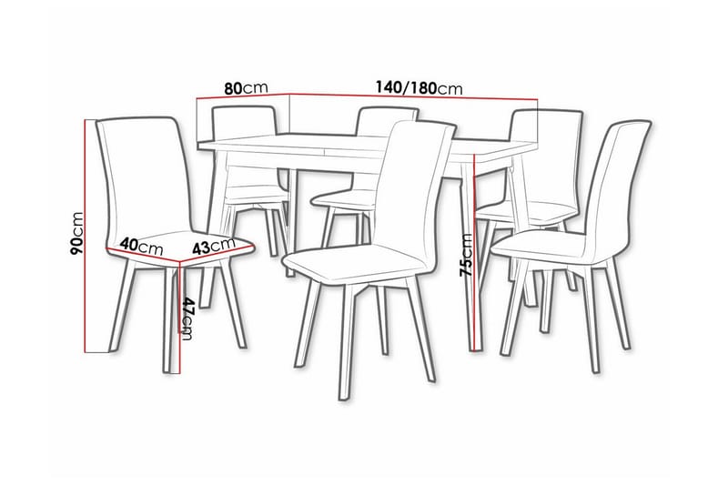 Patrickswell Matgrupp - Möbler - Bord & matgrupp - Matgrupp