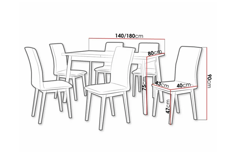 Patrickswell Matgrupp - Möbler - Bord & matgrupp - Matgrupp