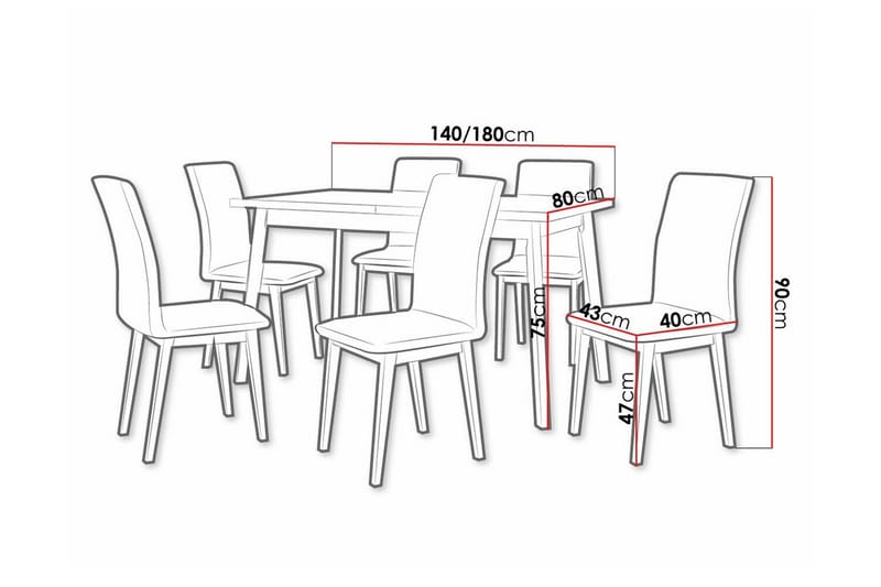 Patrickswell Matgrupp - Möbler - Bord & matgrupp - Matgrupp