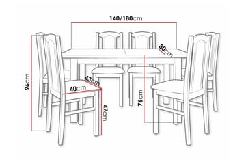 Patrickswell Matgrupp - Möbler - Bord & matgrupp - Matgrupp