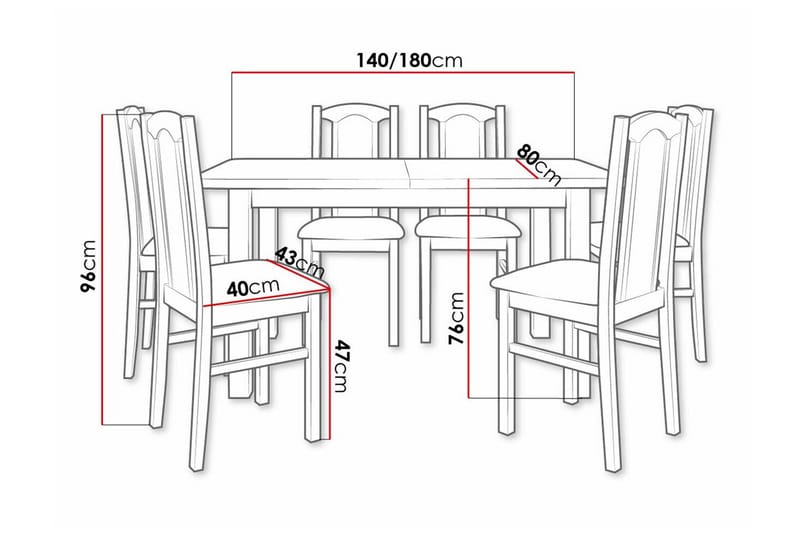 Patrickswell Matgrupp - Möbler - Bord & matgrupp - Matgrupp