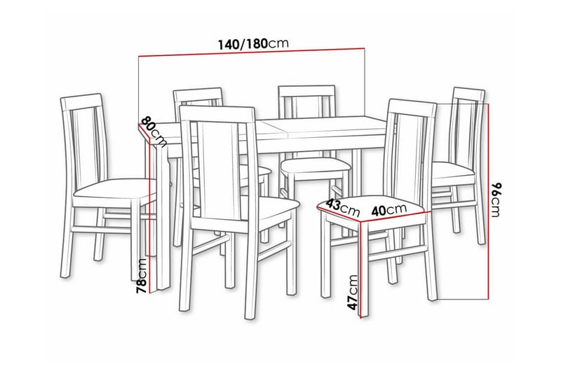 Patrickswell Matgrupp - Möbler - Bord & matgrupp - Matgrupp