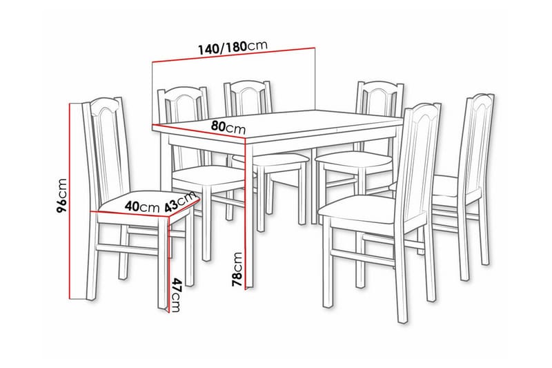 Patrickswell Matgrupp - Möbler - Bord & matgrupp - Matgrupp