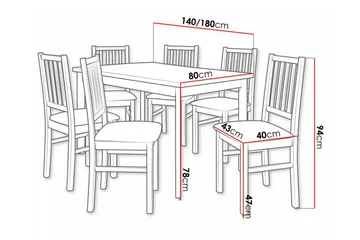 Patrickswell Matgrupp - Möbler - Bord & matgrupp - Matgrupp