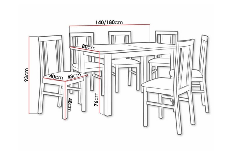 Patrickswell Matgrupp - Möbler - Bord & matgrupp - Matgrupp