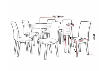 Patrickswell Matgrupp - Möbler - Bord & matgrupp - Matgrupp