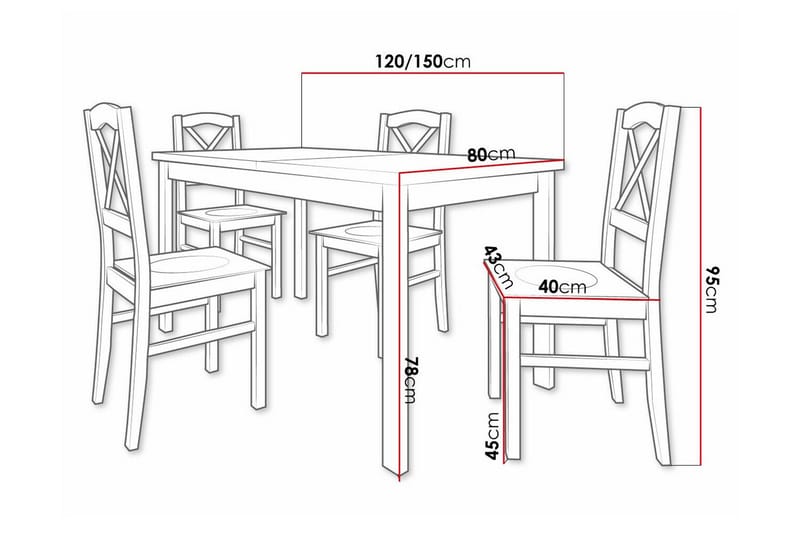 Patrickswell Matgrupp - Möbler - Bord & matgrupp - Matgrupp