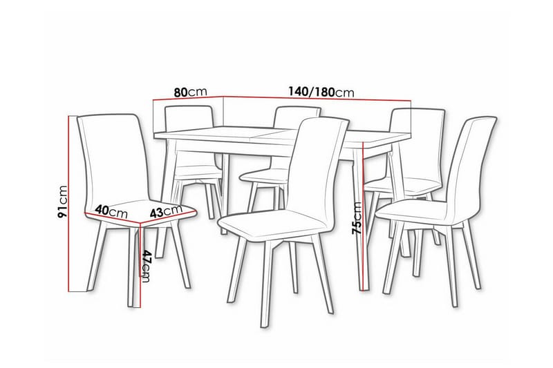 Patrickswell Matgrupp - Möbler - Bord & matgrupp - Matgrupp