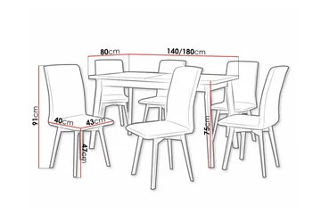 Patrickswell Matgrupp - Möbler - Bord & matgrupp - Matgrupp