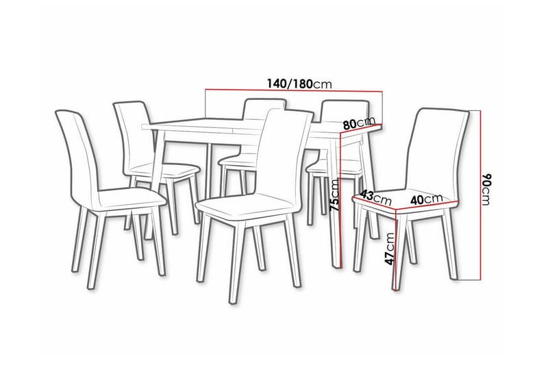 Patrickswell Matgrupp - Möbler - Bord & matgrupp - Matgrupp