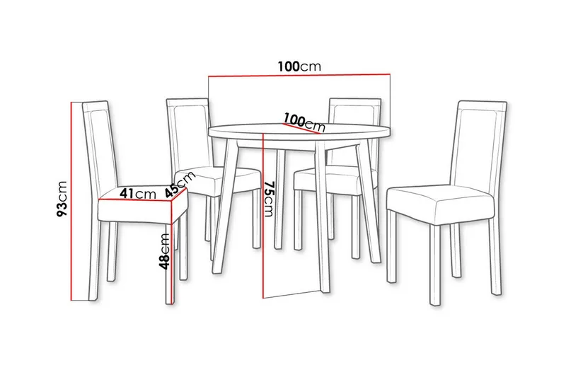 Patrickswell Matgrupp - Möbler - Bord & matgrupp - Matgrupp