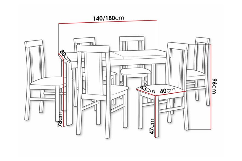 Patrickswell Matgrupp - Möbler - Bord & matgrupp - Matgrupp