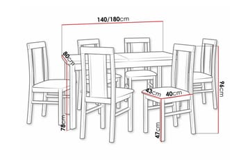 Patrickswell Matgrupp - Möbler - Bord & matgrupp - Matgrupp