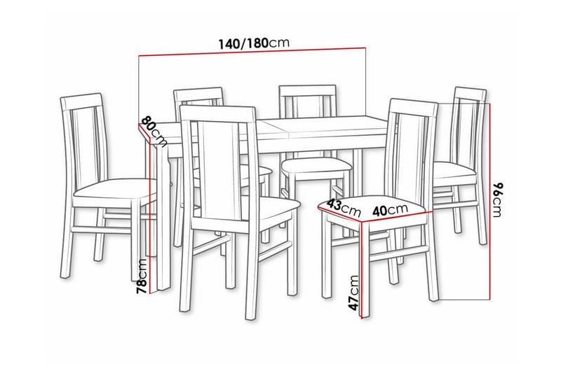 Patrickswell Matgrupp - Möbler - Bord & matgrupp - Matgrupp