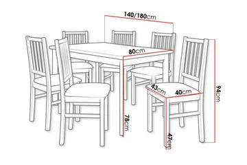 Patrickswell Matgrupp - Möbler - Bord & matgrupp - Matgrupp