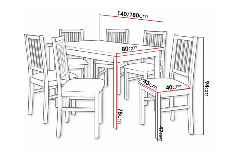 Patrickswell Matgrupp - Möbler - Bord & matgrupp - Matgrupp