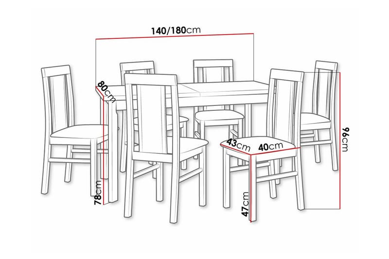 Patrickswell Matgrupp - Möbler - Bord & matgrupp - Matgrupp