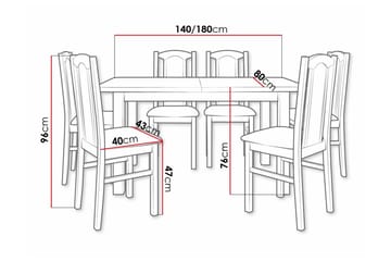 Patrickswell Matgrupp - Möbler - Bord & matgrupp - Matgrupp