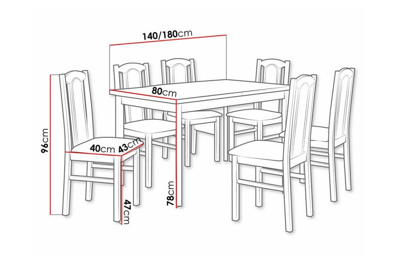 Patrickswell Matgrupp - Möbler - Bord & matgrupp - Matgrupp
